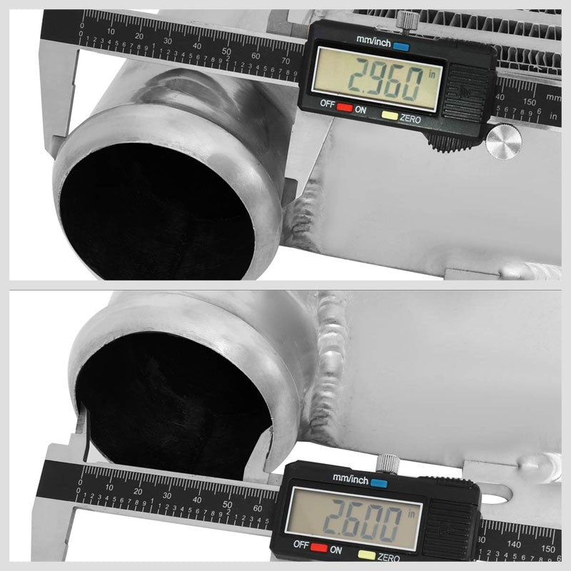 Silver Aluminum Bar & Plate 28.00" W Intercooler For 99-06 Chevrolet Silverado-Cooling Systems-BuildFastCar-BFC-INTCOOL-BPTY2-SL