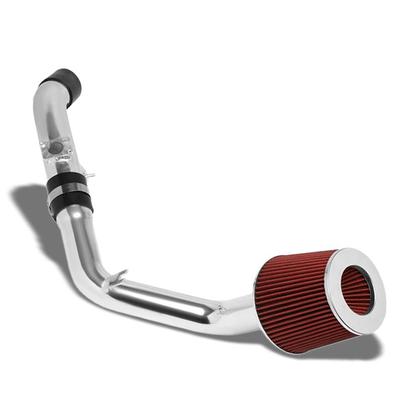 2.75&quot; Polish Pipe Red Cone Filter Cold Air Intake Kit For 06-12 Eclipse GT V6-Performance-BuildFastCar