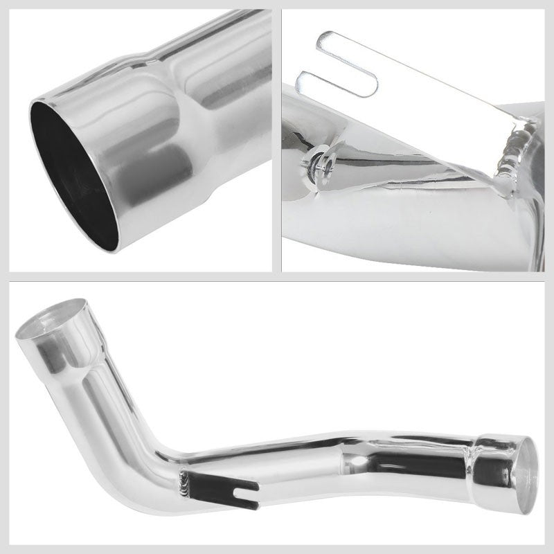 2.75" Polish Pipe Red Cone Filter Cold Air Intake Kit For 06-12 Eclipse GT V6-Performance-BuildFastCar