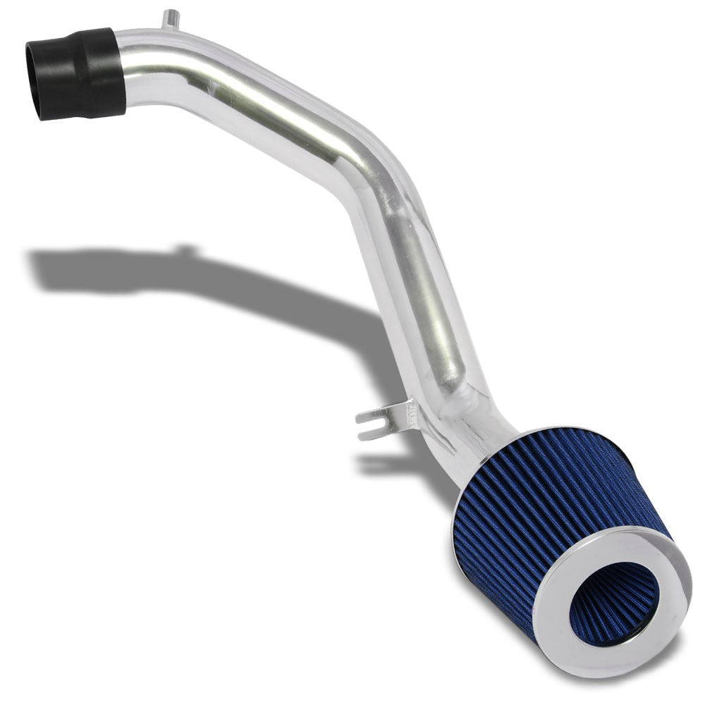 Polish Aluminum/Blue Filter Cold Air Intake Kit 06-12 Eclipse 3.8L V6 BFC-55-TY-003-BL