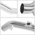 Polish Aluminum/Blue Cone Filter Cold Air Intake Kit For 06-12 Eclipse 3.8L V6