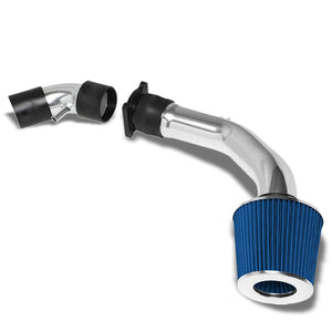 2.75" Polish Pipe Blue Cone Filter Cold Air Intake Kit For 02-06 Sentra SE-R-Performance-BuildFastCar