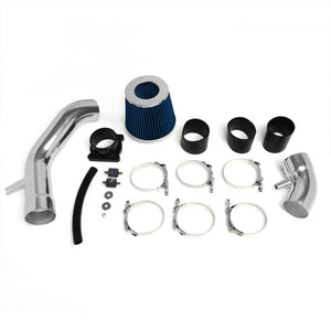 2.75" Polish Pipe Blue Cone Filter Cold Air Intake Kit For 02-06 Sentra SE-R-Performance-BuildFastCar