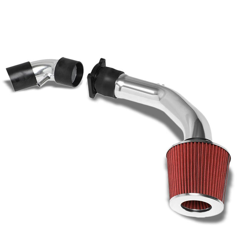 2.75&quot; Polish Pipe Red Cone Filter Cold Air Intake Kit For 02-06 Sentra SE-R-Performance-BuildFastCar