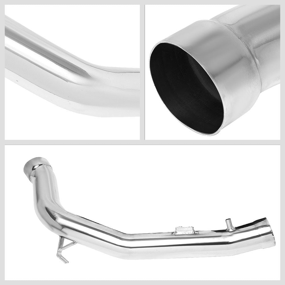 Polish Aluminum/Blue Cone Filter Cold Air Intake For 04-06 Nissan Maxima 3.5L V6