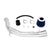 Polish Aluminum/Blue Cone Filter Cold Air Intake For 04-06 Nissan Maxima 3.5L V6