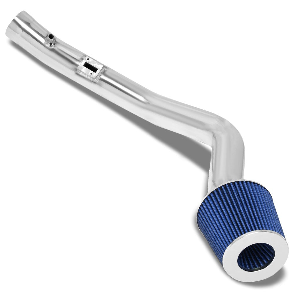Polish Aluminum/Blue Filter Cold Air Intake 04-06 Nissan Maxima V6 BFC-55-TY-007-BL