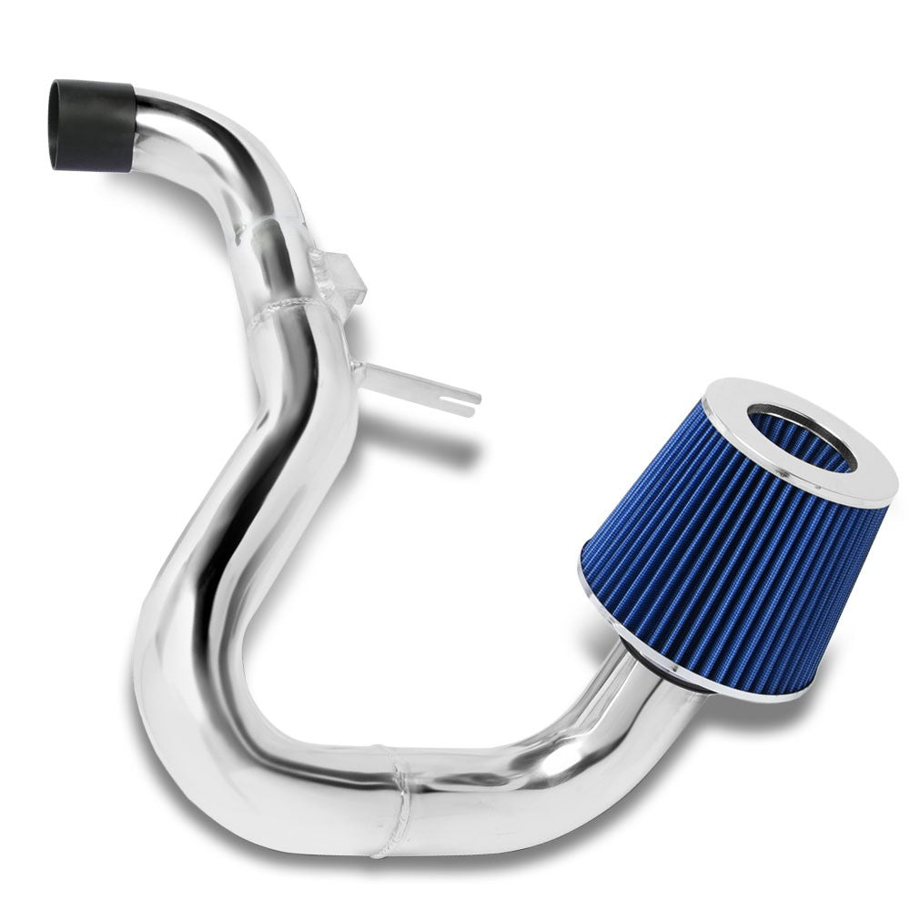 Polish Aluminum/Blue Filter Cold Air Intake 07-09 Toyota Yaris XP90 BFC-55-TY-009-BL