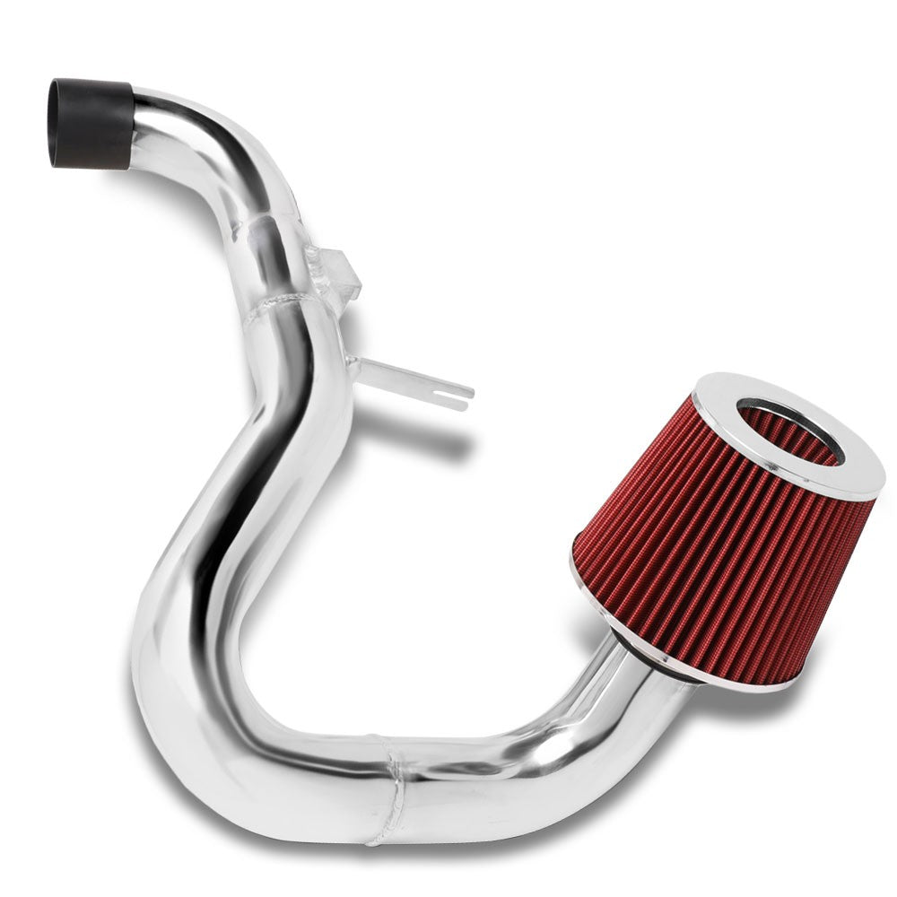 Polish Aluminum/Red Filter Cold Air Intake Kit 07-09 Toyota Yaris XP90 BFC-55-TY-009-RD