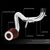 Polish Aluminum/Red Cone Filter Cold Air Intake Kit For 07-09 Toyota Yaris XP90