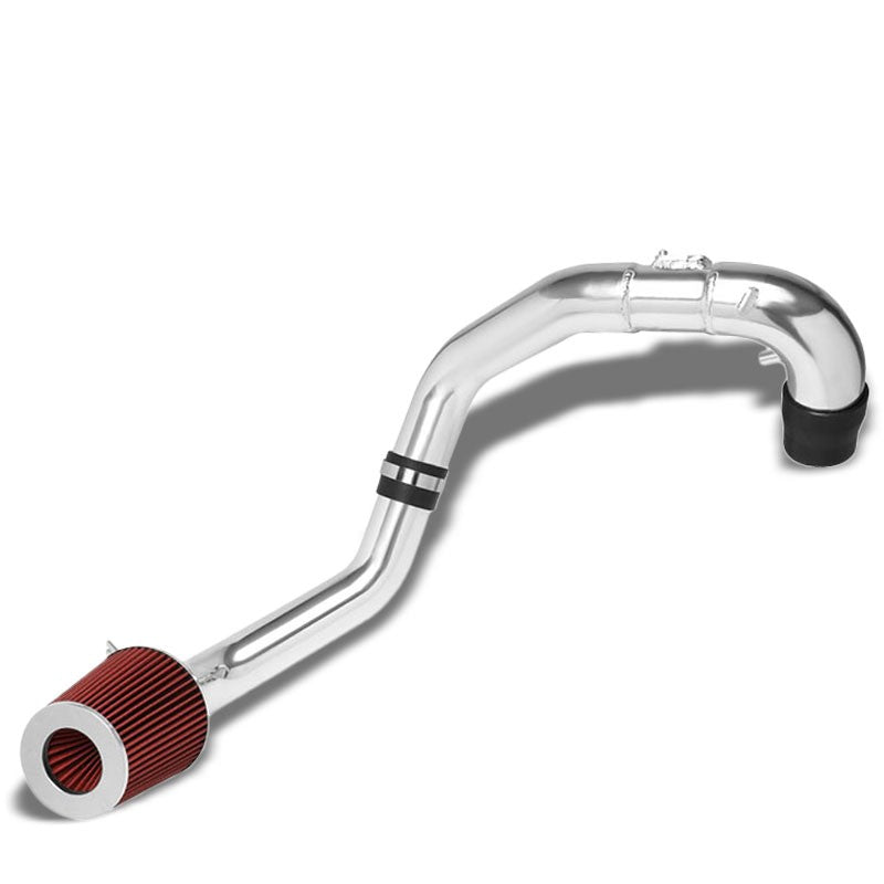 3.00" Polish Pipe Red Cone Filter Cold Air Intake Kit For 07-09 Toyota Camry L4-Performance-BuildFastCar