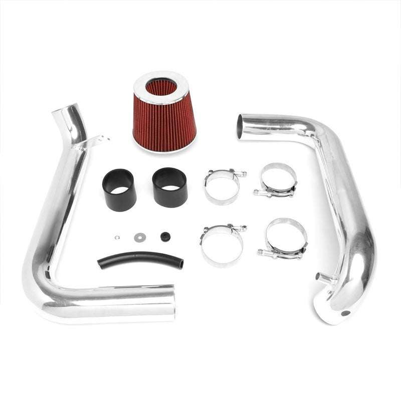 Polished Aluminum Cold Air Intake Kit For Honda Civic 2001-2005 L4 1.7L - KAC Brand