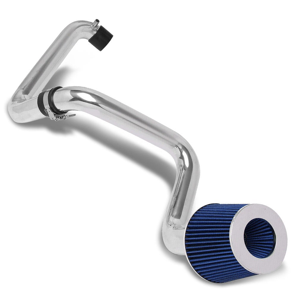 Polish Pipe/Blue Filter Cold Air Intake 01-05 Honda Civic 1.7 EM EU BFC-55-TY-019-BL