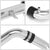 Polish Pipe/Blue Cone Filter Cold Air Intake Kit For 01-05 Civic MT DX LX VP 1.7L EM EU