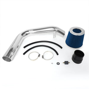 2.75" Polish Pipe Blue Cone Filter Cold Air Intake Kit For 98-02 Accord 3.0L V6-Performance-BuildFastCar