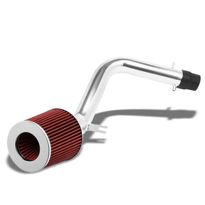 2.75" Polish Pipe Red Cone Filter Cold Air Intake Kit For 98-02 Accord 3.0L V6-Performance-BuildFastCar
