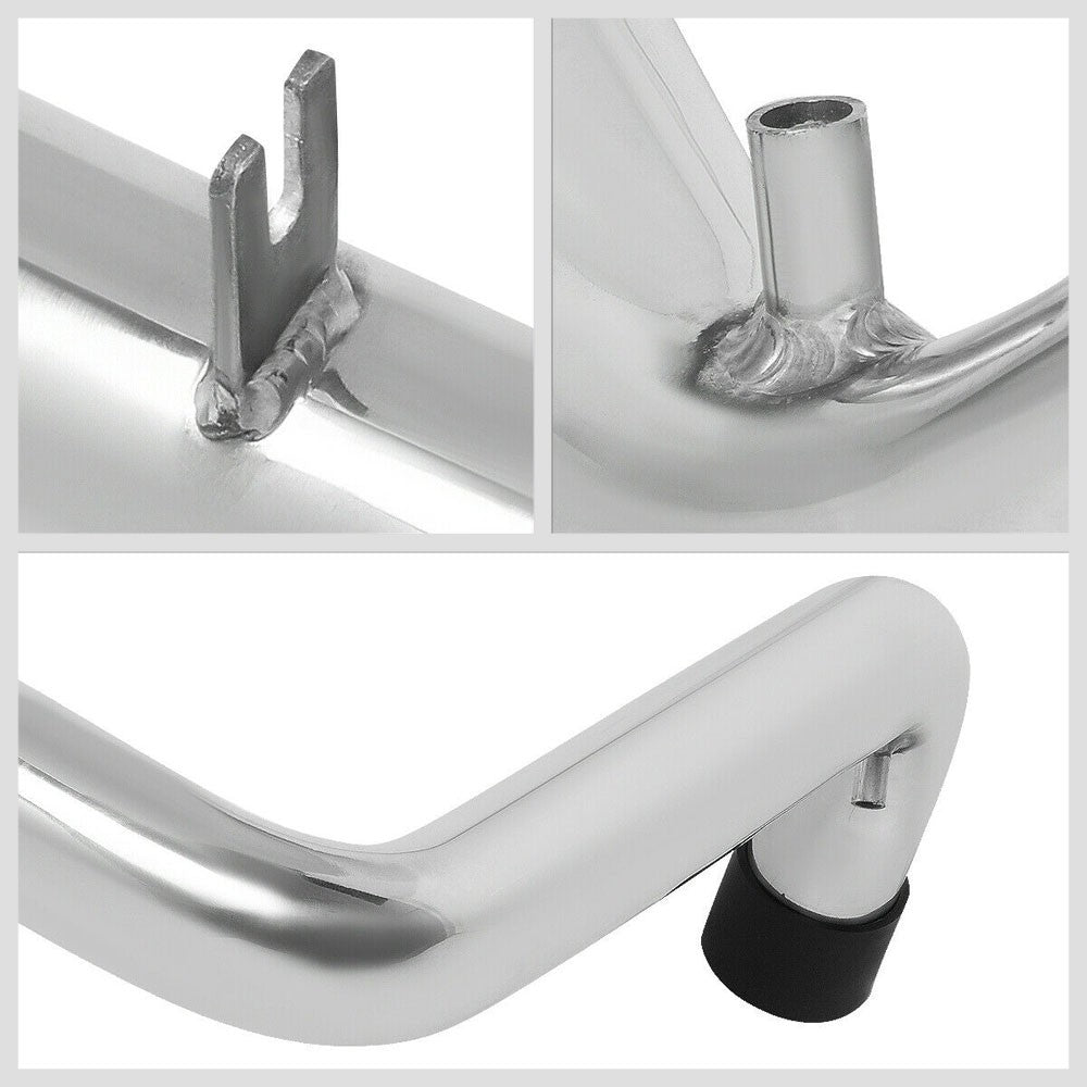 Polish Pipe/Blue Cone Filter Cold Air Intake Kit For 94-01 Integra 1.8L GS RS LS