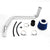 Polish Pipe/Blue Cone Filter Cold Air Intake Kit For 94-01 Integra 1.8L GS RS LS