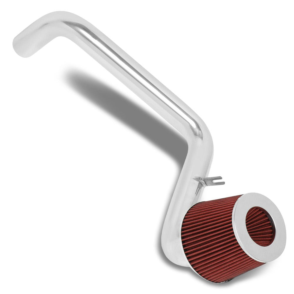 Polish Pipe/Red Filter Cold Air Intake Kit 94-01 Integra 1.8L GS RS LS BFC-55-TY-029-RD