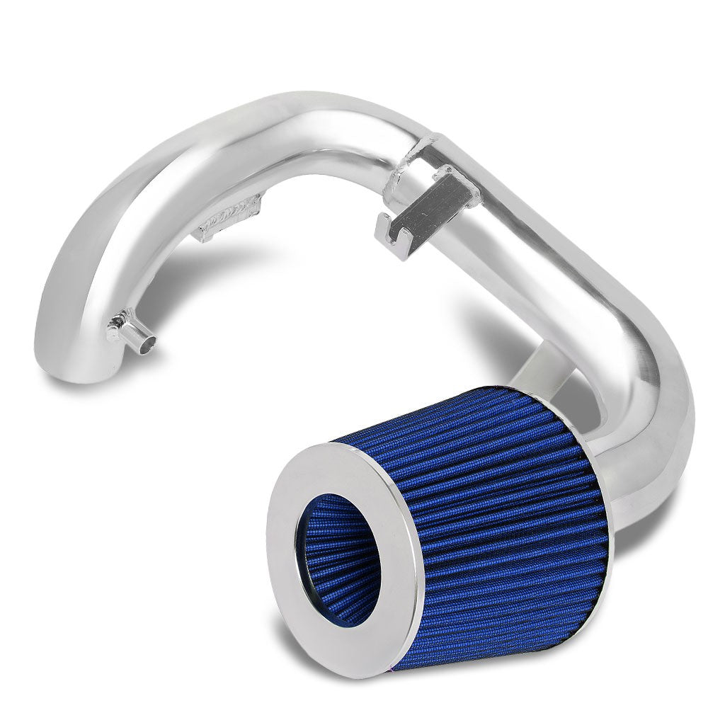 Polish Pipe/Blue Filter Cold Air Intake Kit 04-06 Scion xA 1.5 XP60 BFC-55-TY-037-BL