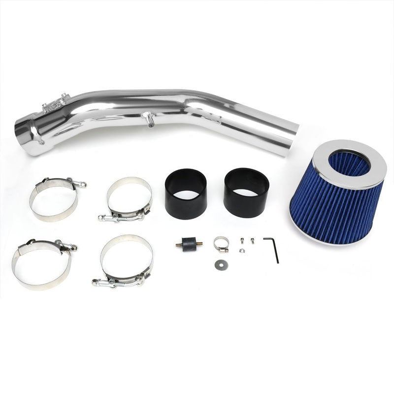 Polish Pipe Blue Dry Cone Filter Shortram Air Intake Kit For 07-13 IS250 IS350-Performance-BuildFastCar