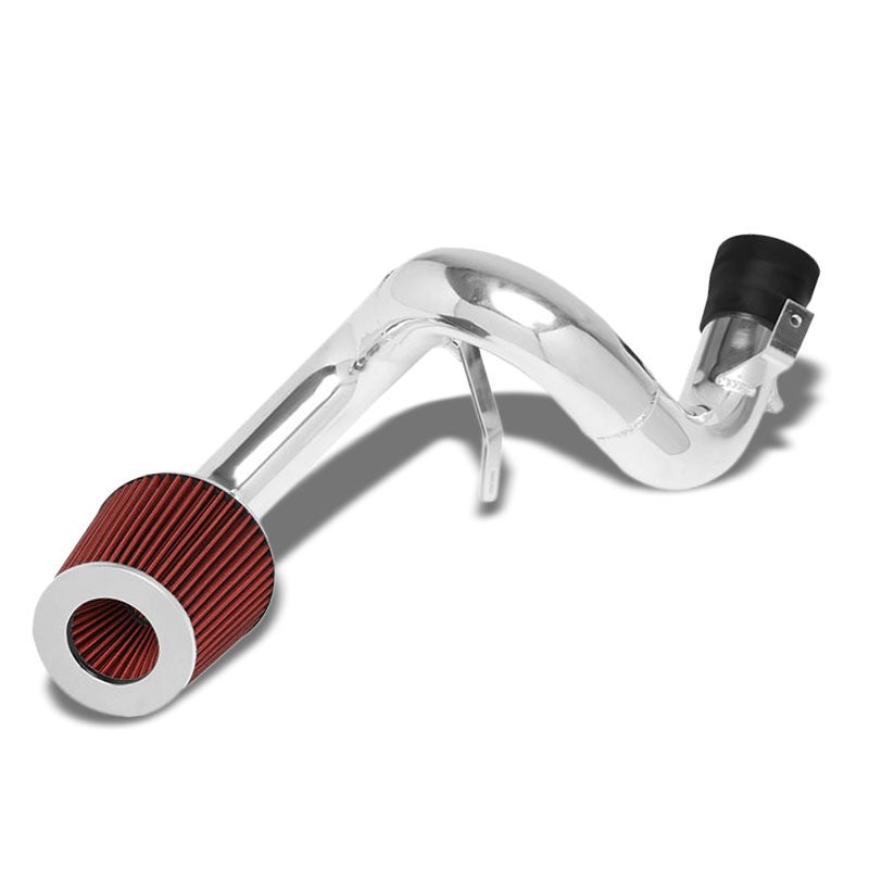 2.75&quot; Polish Pipe Red Cone Filter Cold Air Intake Kit For 00-05 Celica GTS-Performance-BuildFastCar