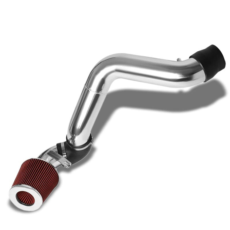 3.00" Polish Pipe Red Cone Filter Cold Air Intake Kit For 09-10 Challenger 3.5L-Performance-BuildFastCar