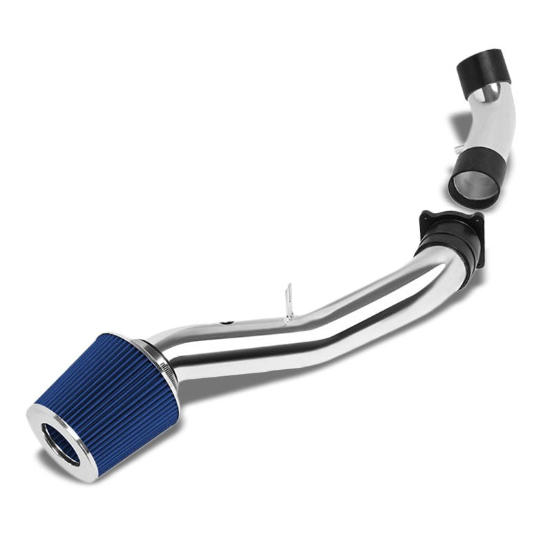 3.00&quot; Polish Pipe Blue Cone Filter Cold Air Intake Kit For 03-06 350Z 3.5L V6-Performance-BuildFastCar