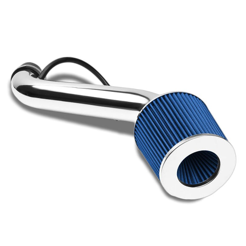 Polish Pipe Blue Dry Cone Filter Shortram Air Intake For 95-99 Eclipse 2.0 NT-Performance-BuildFastCar