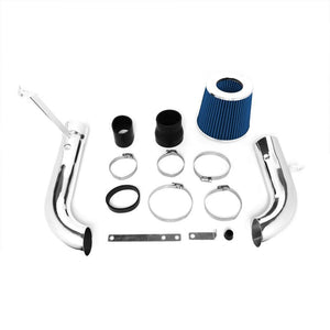 Polish Pipe Blue Dry Cone Filter Shortram Air Intake Kit For 98-03 Chevy S10 2.2-Performance-BuildFastCar