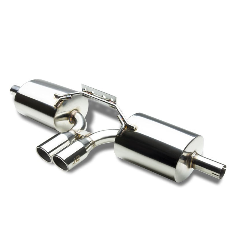 3" Slant Roll Muffler Tip Exhaust Catback System For 97-04 Boxster 986 H6 DOHC-Performance-BuildFastCar