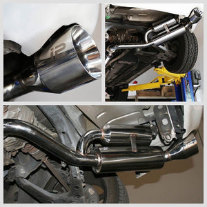 4.5" Roll Muffler Tip Exhaust Catback System For 90-99 Mazda Miata NA 1.6L/1.8L-Performance-BuildFastCar