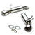 4.5" Slant Roll Muffler Tip Exhaust Axleback System For 09-18 370Z 3.7L V6 DOHC-Performance-BuildFastCar