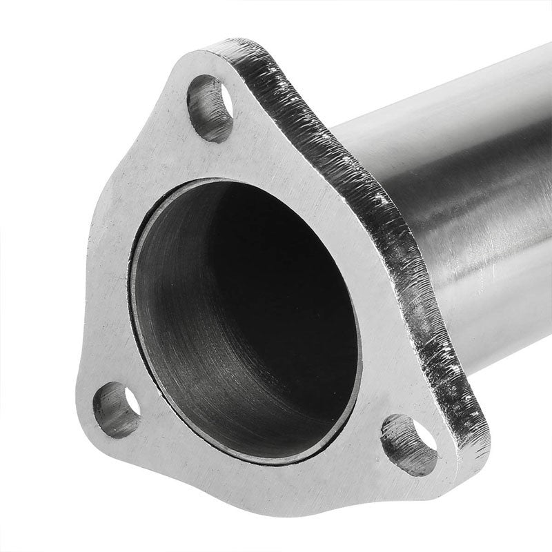 3.5" Slant Roll Muffler Tip Exhaust Catback System For 92-95 Civic EG6 1.5L/1.6L-Performance-BuildFastCar