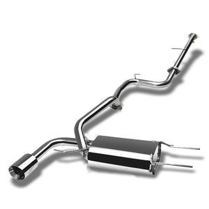 4.25" Slant Roll Muffler Tip Exhaust Catback System For 10-13 Mazda 3 2.0L DOHC-Performance-BuildFastCar