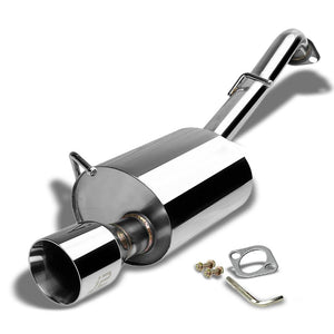 3" Slant Roll Muffler Tip Exhaust Axleback System For 14-15 Toyota Corolla 1.8L-Performance-BuildFastCar
