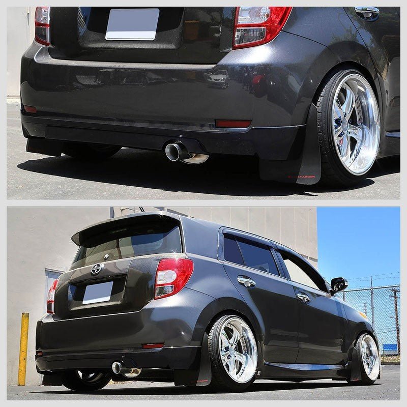 3" Slant Roll Muffler Tip Exhaust Catback System For 08-14 Scion xD Base 1.8L-Performance-BuildFastCar