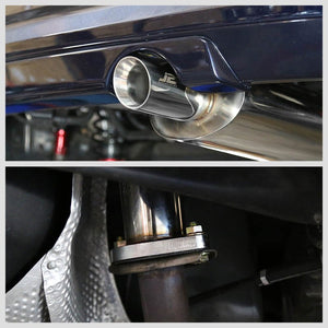 3" Slant Roll Muffler Tip Exhaust Catback System For 08-14 Scion xD Base 1.8L-Performance-BuildFastCar