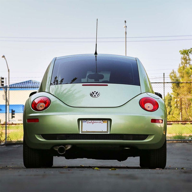 3.5" Slant Roll Muffler Tip Exhaust Catback System For 06-10 Beetle 2.5L DOHC-Performance-BuildFastCar