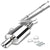 3.5" Dual Slant Roll Muffler Tip Exhaust Catback System For 06-08 Eclipse 3.8L-Performance-BuildFastCar