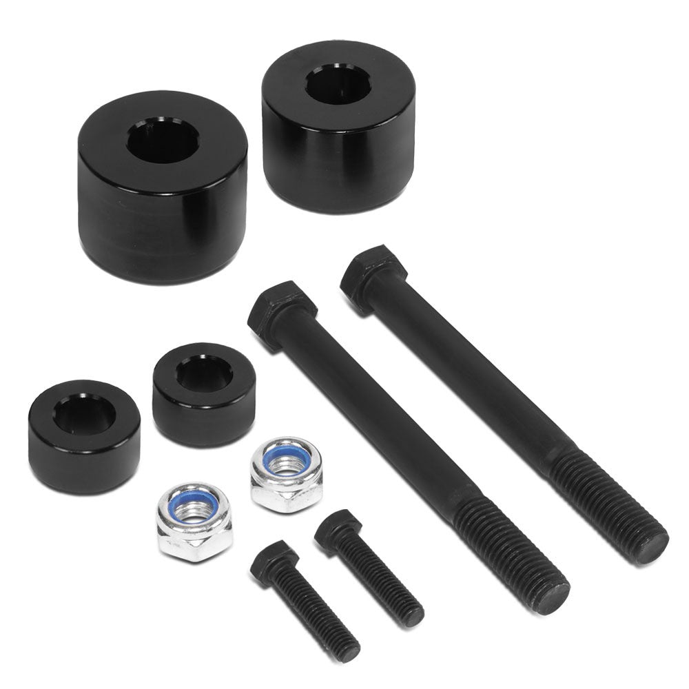 2" Differential + Skid Plate Drop Kit Spacers 95-04 Tacoma 4WD J2-DK-TY-001-BK