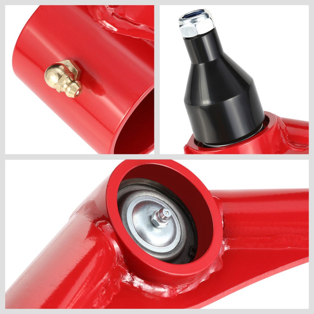 J2 Red 2-4" Lift Front Upper Control Arm 11-19 Silverado 2500 3500 HD J2-FUCA-CS11-2535-RB
