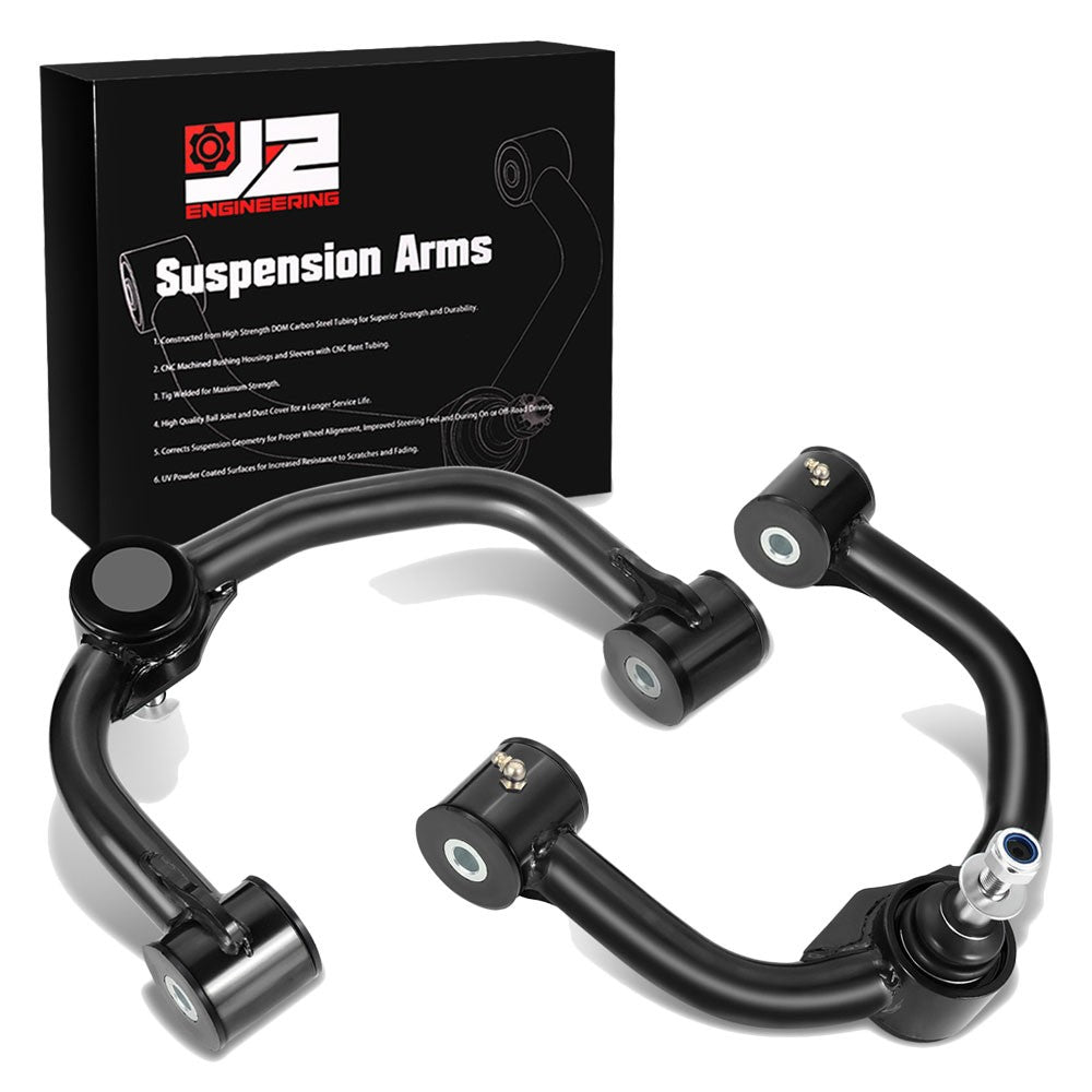 J2 Black 2-4" Lift Front Upper Control Arm 06-22 Expedition/04-20 F150 J2-FUCA-F1504-BB