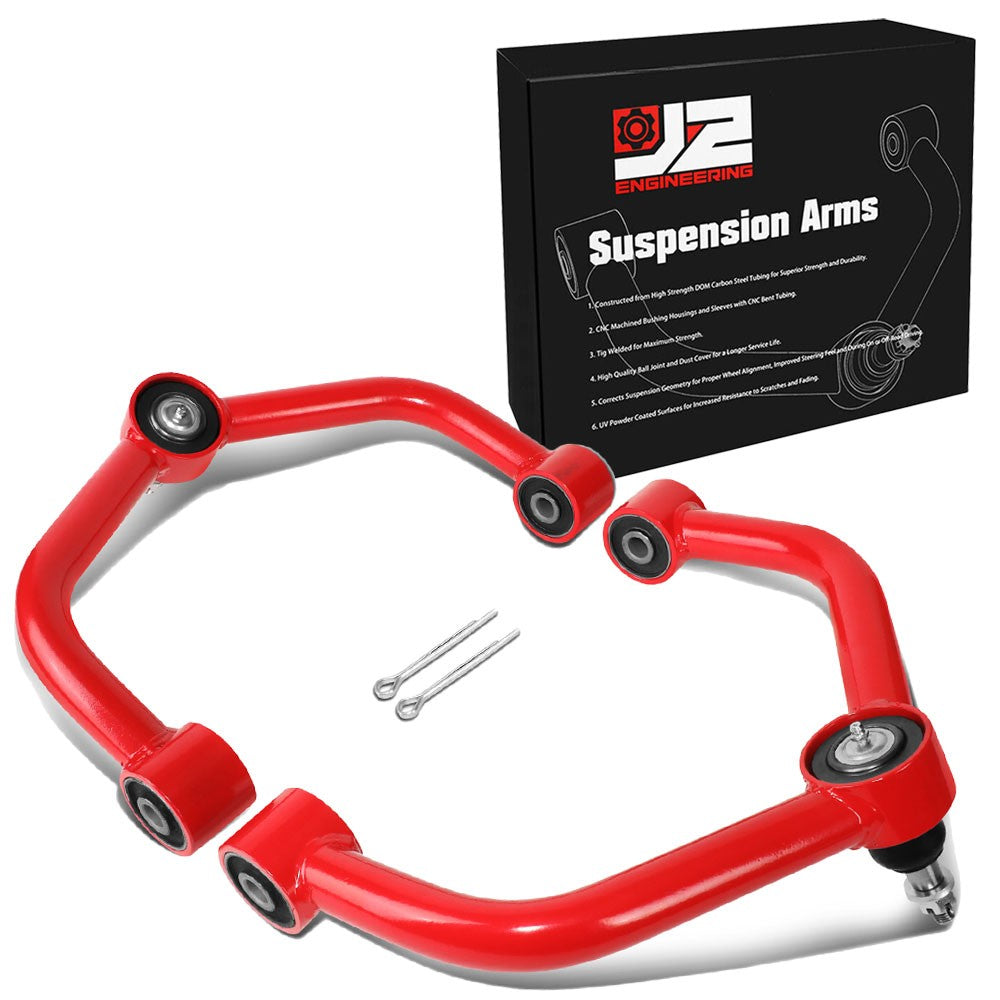 J2 Red 2-4" Lift Front Upper Control Arm 09-18 Ram 1500 J2-FUCA-RAM09-RB