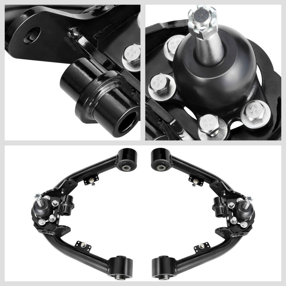 J2 Black 2-4" Lift Front Upper Control Arm 99-06 Silverado Sierra 1500 J2-FUCA-SIE99-BB