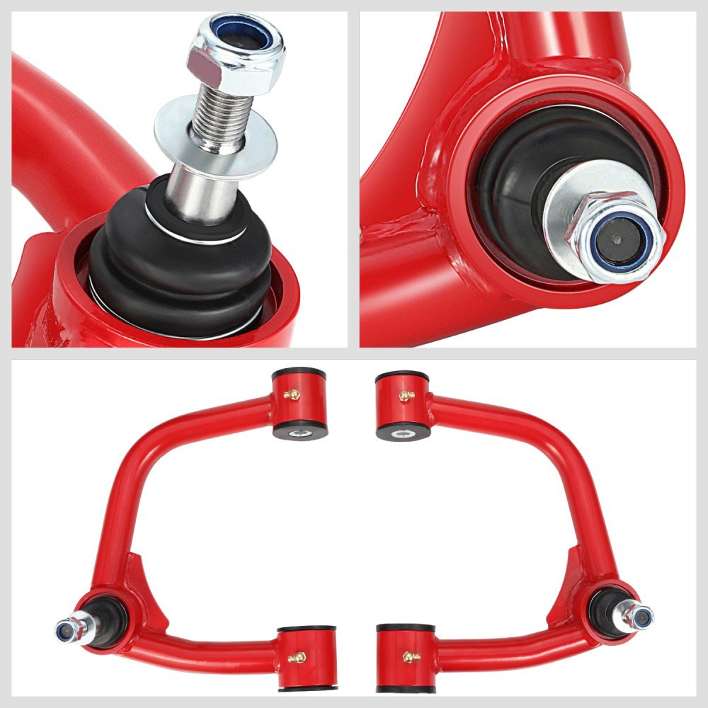 J2 Red 2-4" Lift Front Upper Control Arm 05-22 Toyota Tacoma J2-FUCA-TAC05-RB