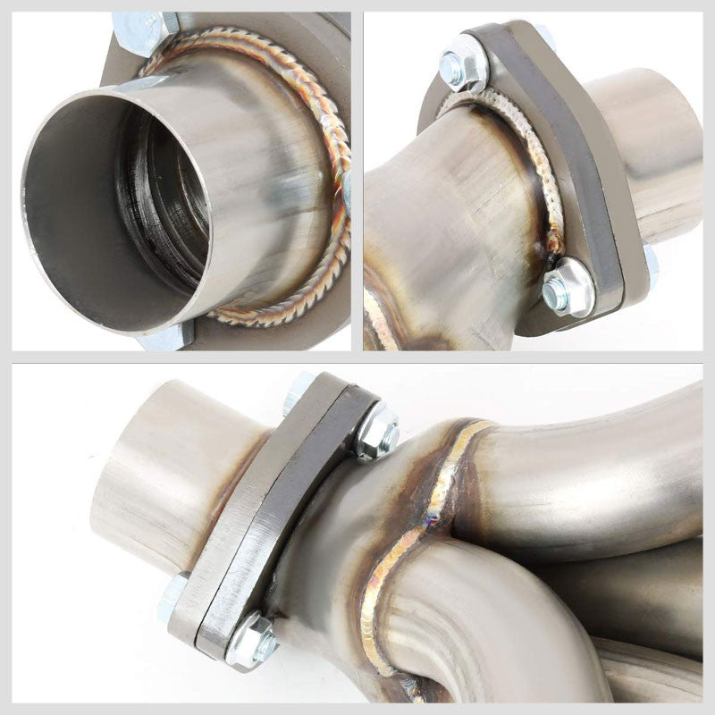 J2 4-1 Small Block Hugger Exhaust Header For 66-96 Chevy SBC V8 305 327 350 400