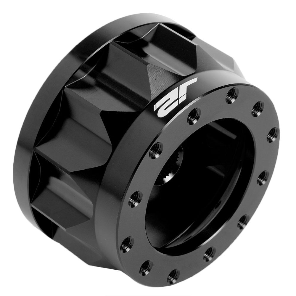 90-09 Legacy J2 Black 6-Bolt Steering Wheel Hub Adapter