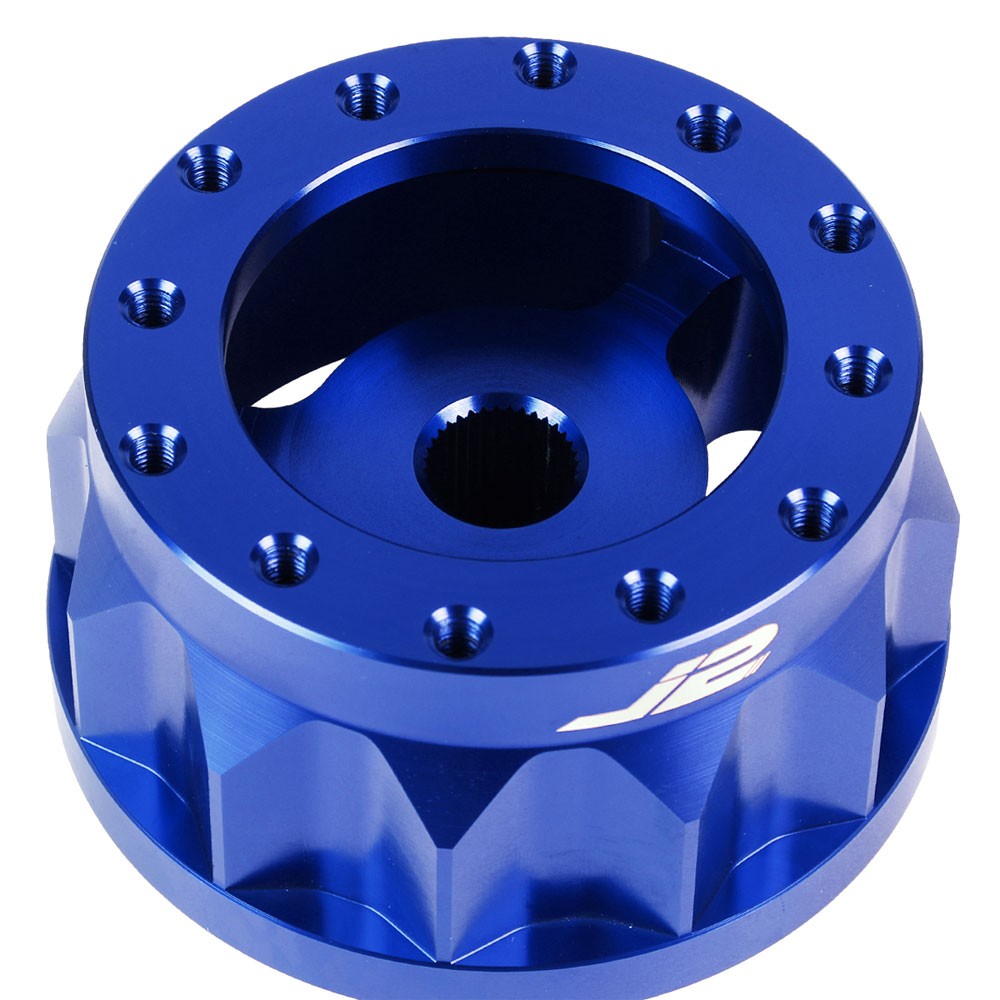 99-09 Impreza J2 Blue 6-Bolt Steering Wheel Hub Adapter