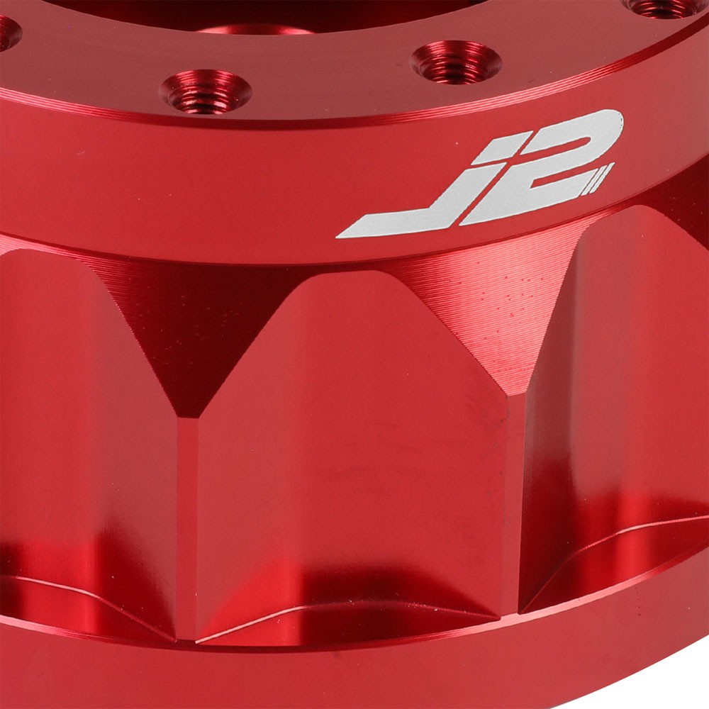 91-96 Sentra J2 Red 6-Bolt Steering Wheel Hub Adapter